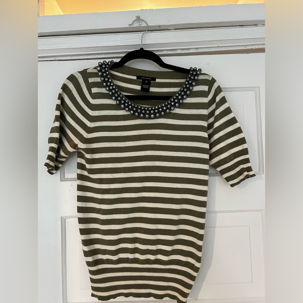 Pink Tartan Sweater Tee